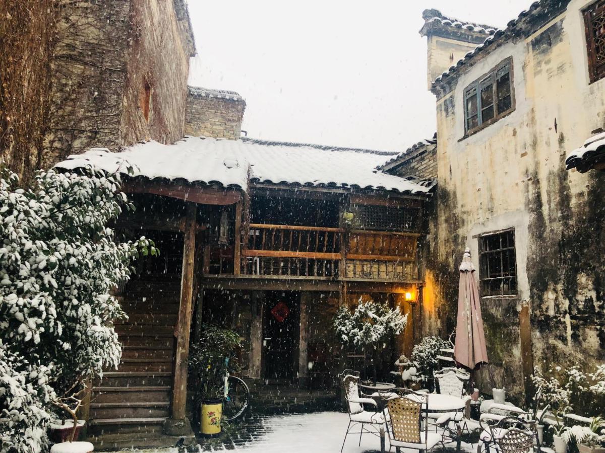 Appartement Old Street Courtyard à Monts Huang Extérieur photo