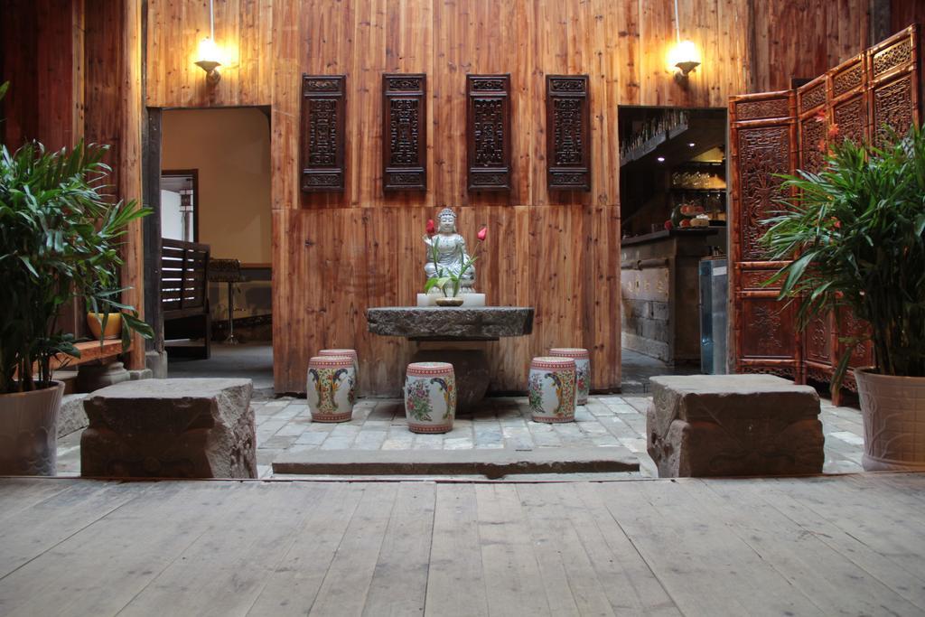 Appartement Old Street Courtyard à Monts Huang Extérieur photo